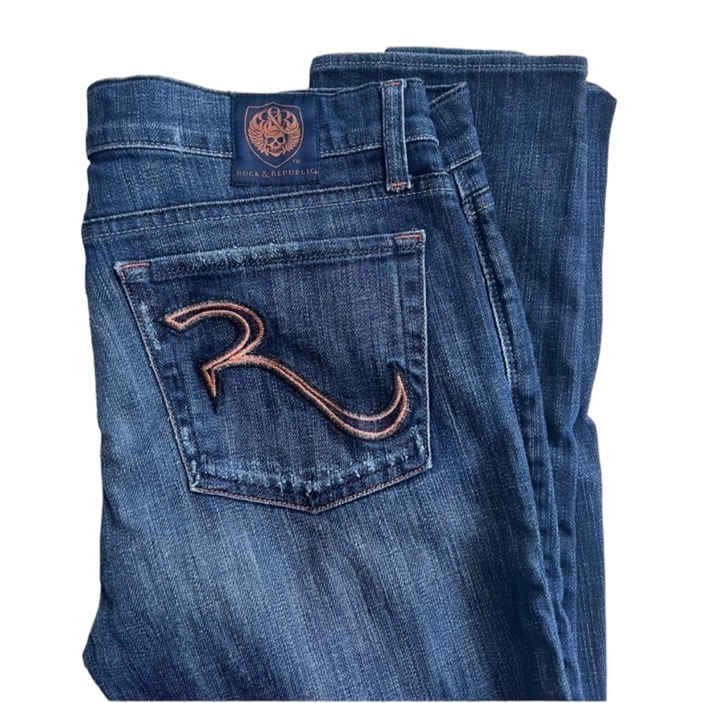 Rock & Republic Distressed Berlin Denim Jeans- Size 31